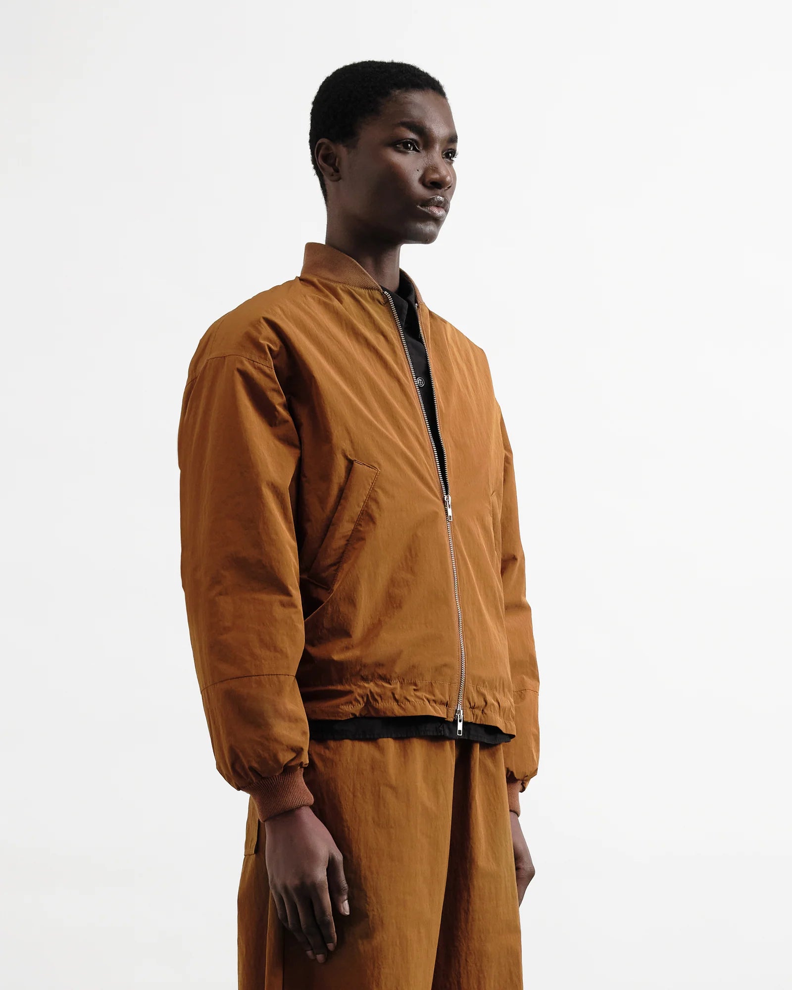Basement Bomber Jacket  — CLAY