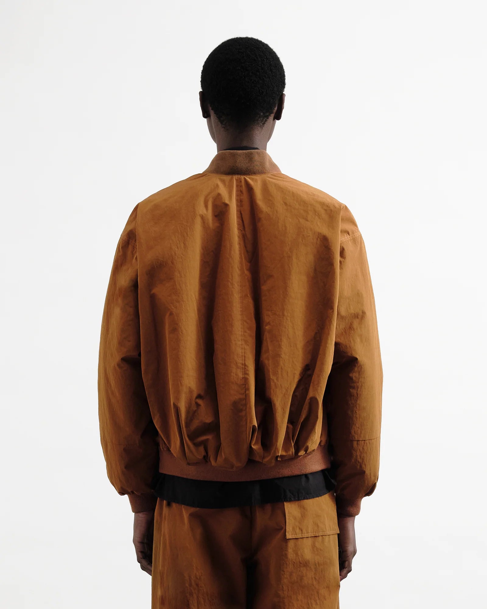 Basement Bomber Jacket  — CLAY