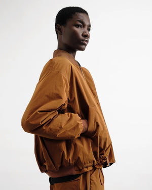 Basement Bomber Jacket  — CLAY