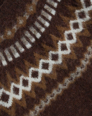 Jets Fairisle Crew Knit