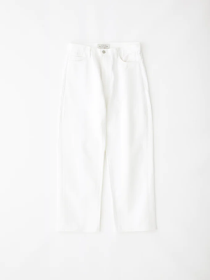 Ruthe Selvedge Denim Pant — OPTIC WHITE