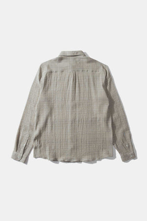 Seersucker Shirt Light Brown