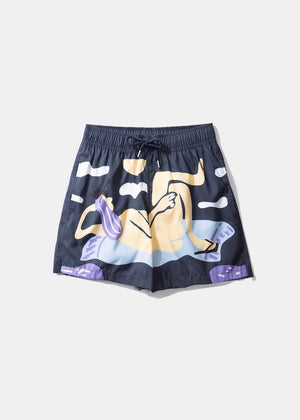 Sunbath Swim Shorts — NAVY