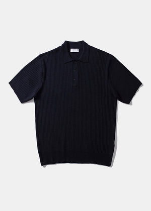 Sunset Polo Shirt — NAVY
