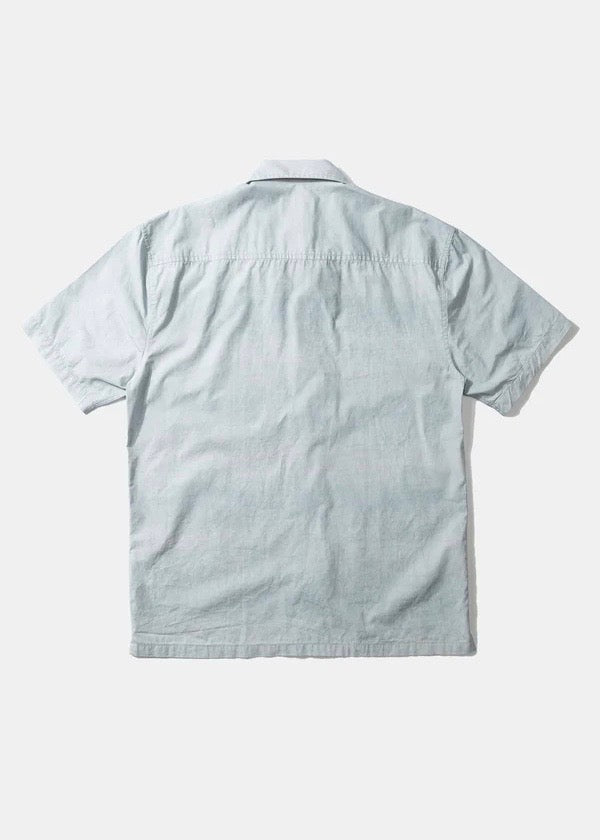 Sunset Postcard Shirt — LIGHT BLUE