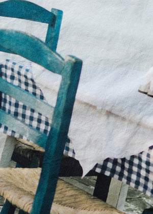 Sunset Postcard Shirt — LIGHT BLUE