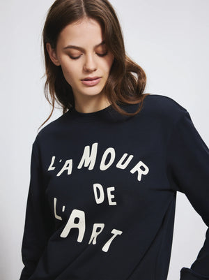L'Art de L'Amour Unisex Hoodie — NOIR