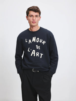 L'Art de L'Amour Unisex Hoodie — NOIR
