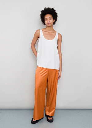 Scoop Back Vest — ECRU