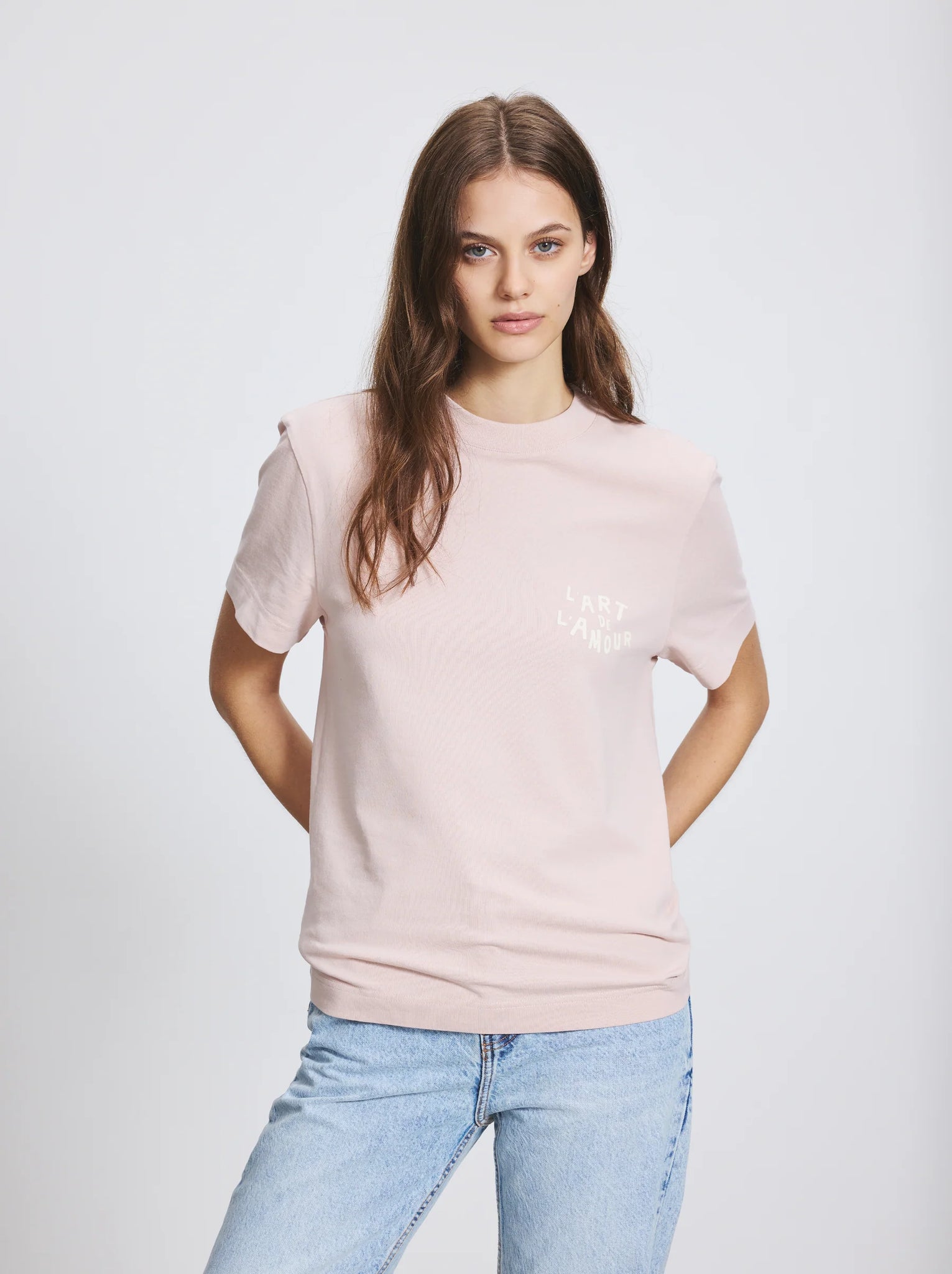 L'Art de L'Amour Unisex Tee — ROSE GLACE