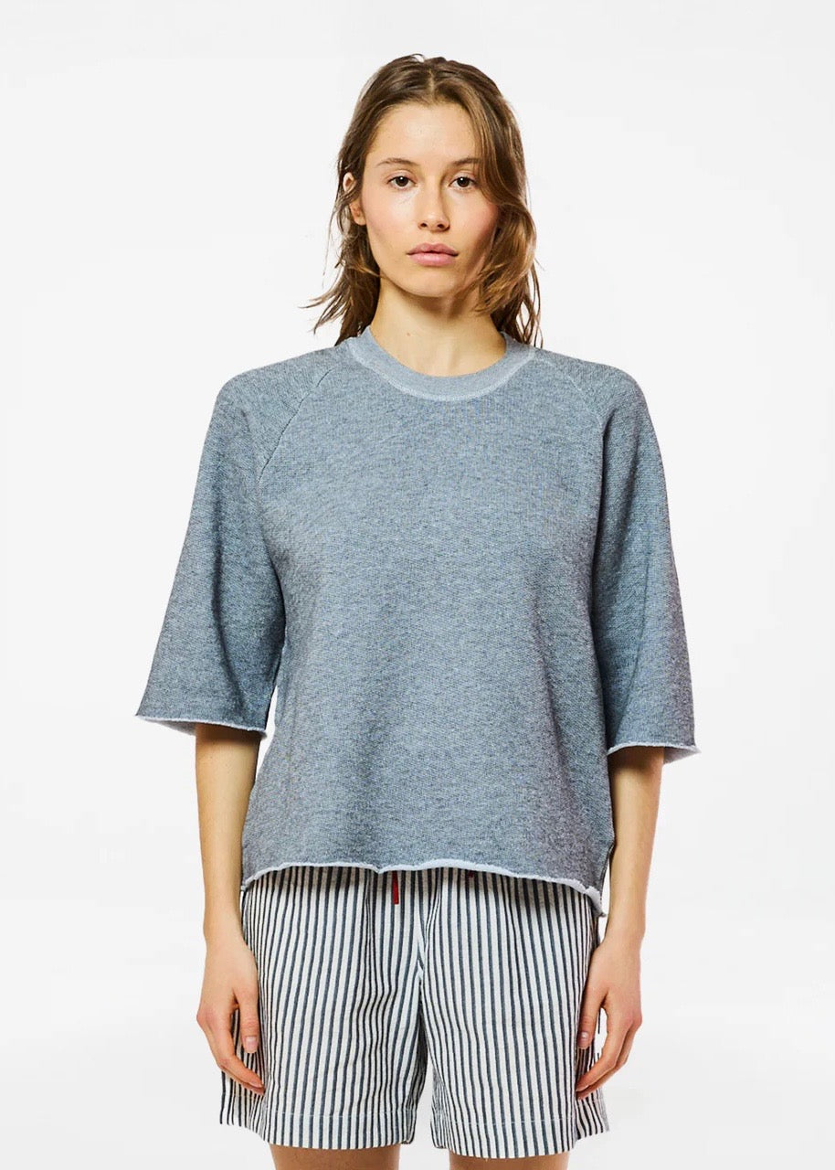 Terra Oversized Shirt — ICY BLUE
