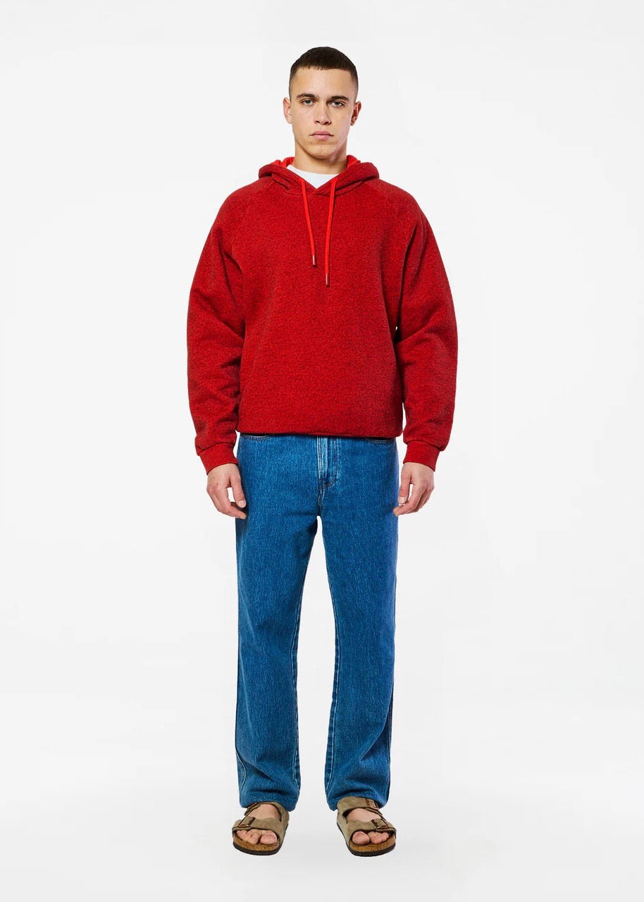 Terry Hoodie Sweater — RED HEAT