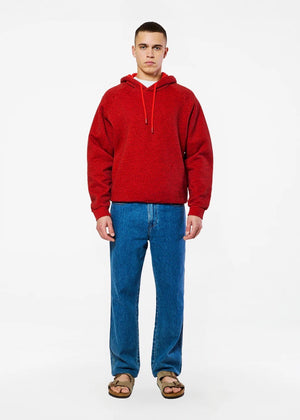 Terry Hoodie Sweater — RED HEAT