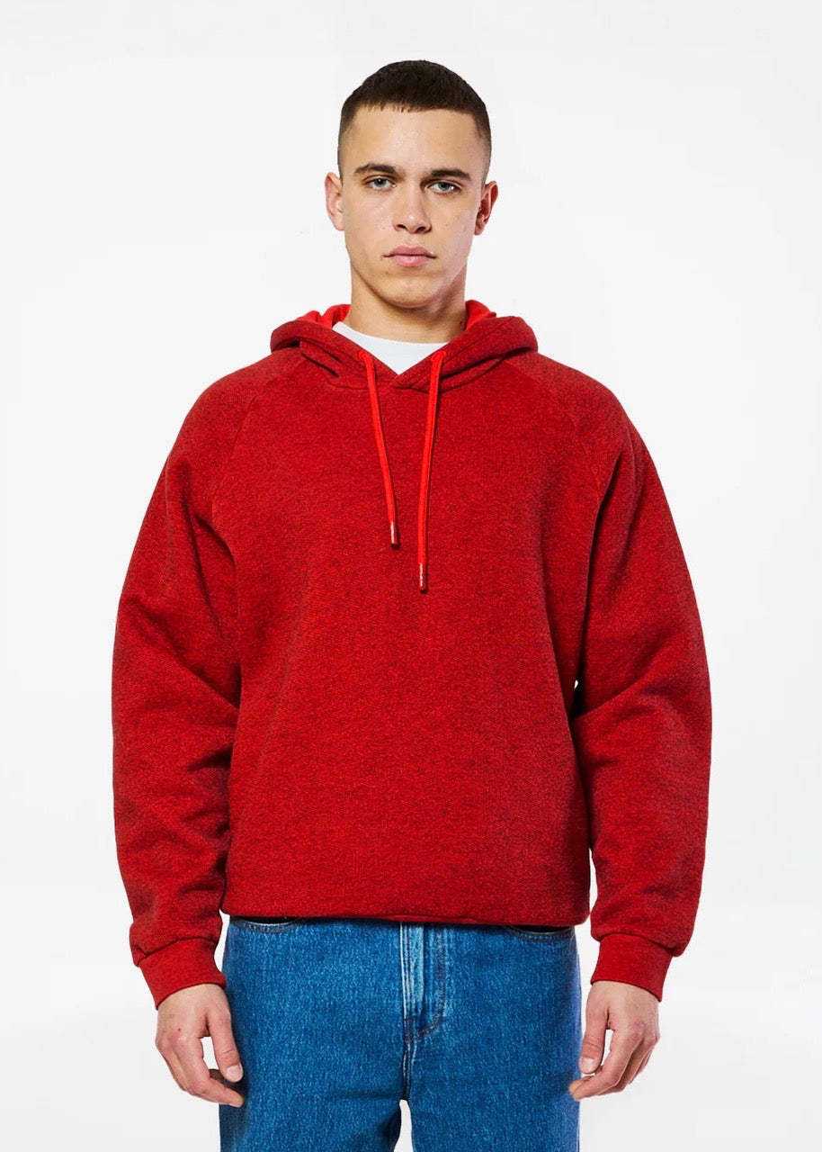 Terry Hoodie Sweater — RED HEAT