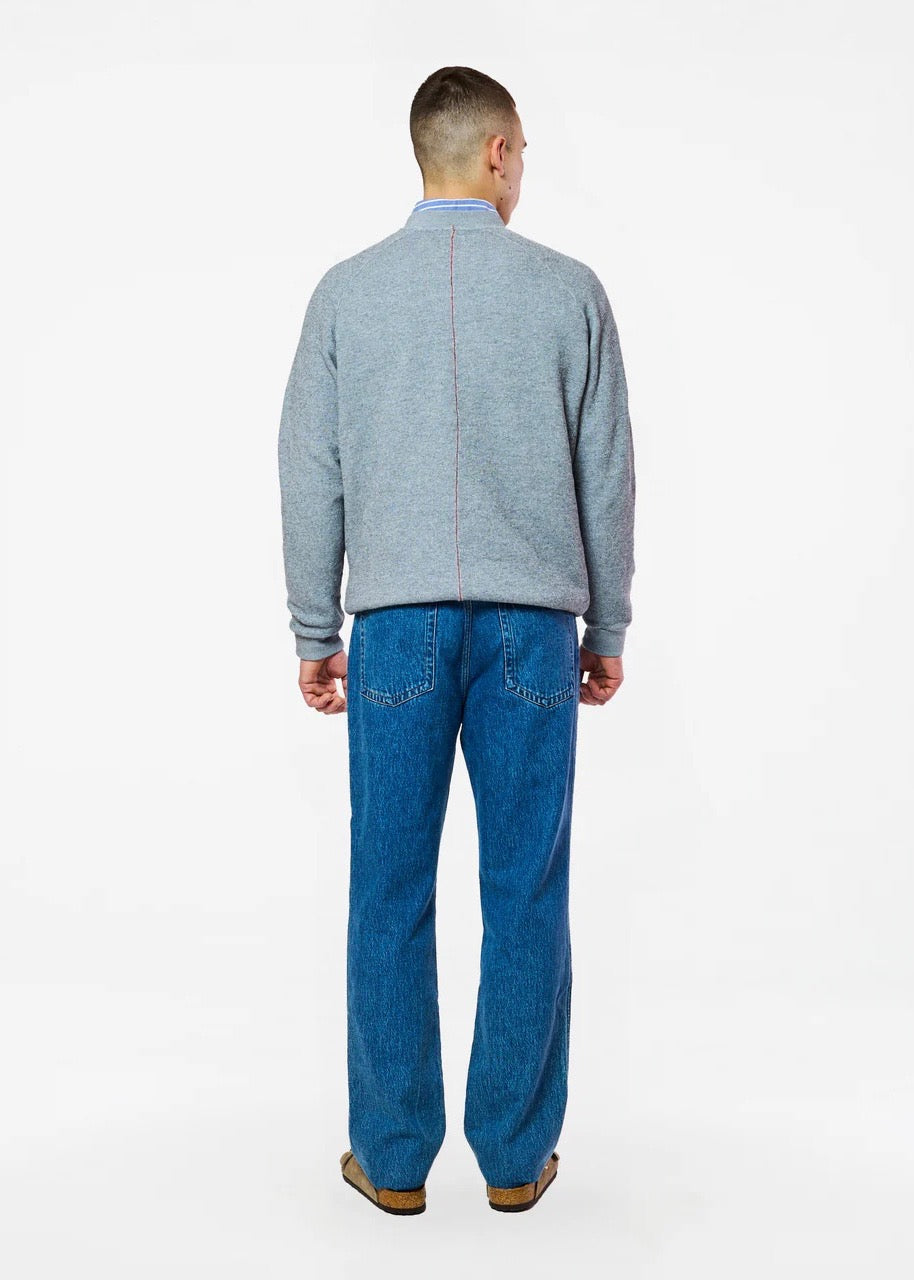 Terry Sweater — PASTEL BLUE