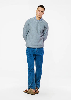 Terry Sweater — PASTEL BLUE