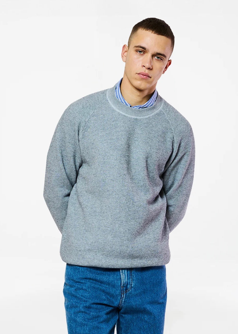 Terry Sweater — PASTEL BLUE