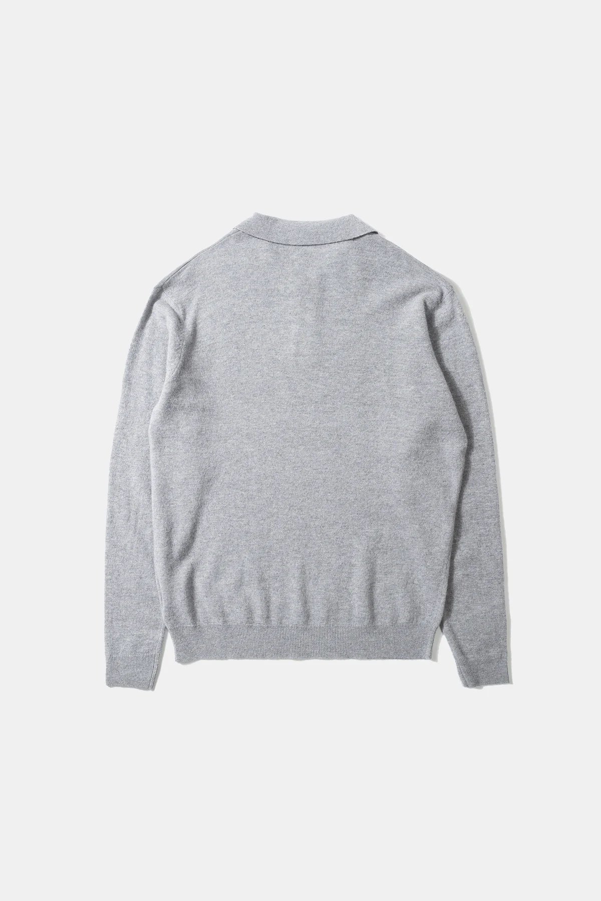 Wool Polo — CHOCOLATE