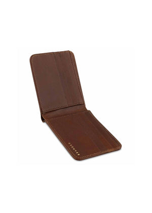 Billfold Leather Wallet — LIGHT BROWN
