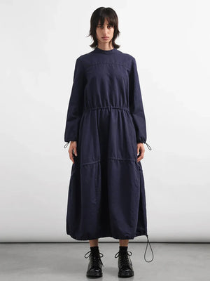 Carter Dress Linen — NAVY WASHED