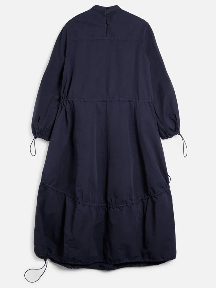 Carter Dress Linen — NAVY WASHED