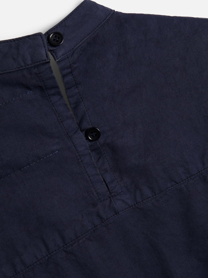Carter Dress Linen — NAVY WASHED