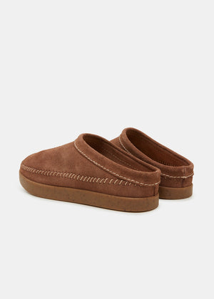 Floyd + Miss Floyd Mule — TAUPE
