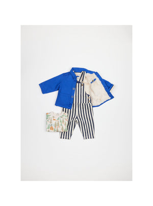 Arsène Baby Fur Jacket  — COBALT