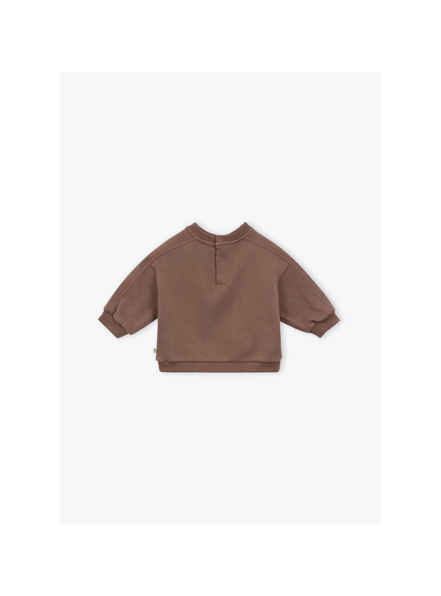 Gibson Baby Sweatshirt Squirrel BIO — MARRON GLACE