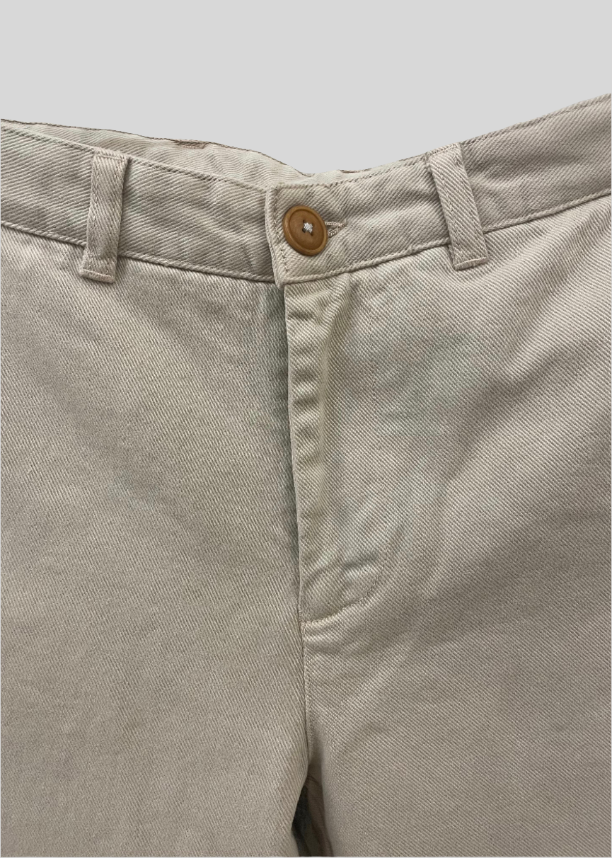 Lynch Twill Pants — BEIGE
