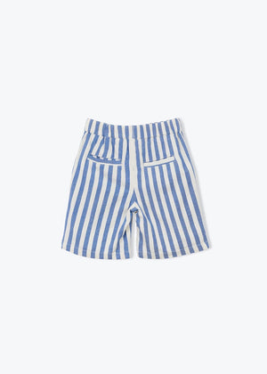 Francelin Bermuda Stripes Transat — COBALT