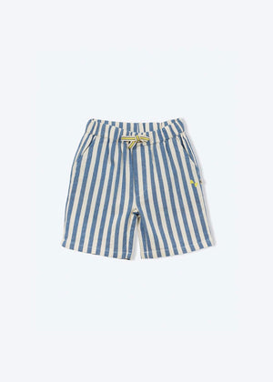 Francelin Bermuda Stripes Transat — COBALT