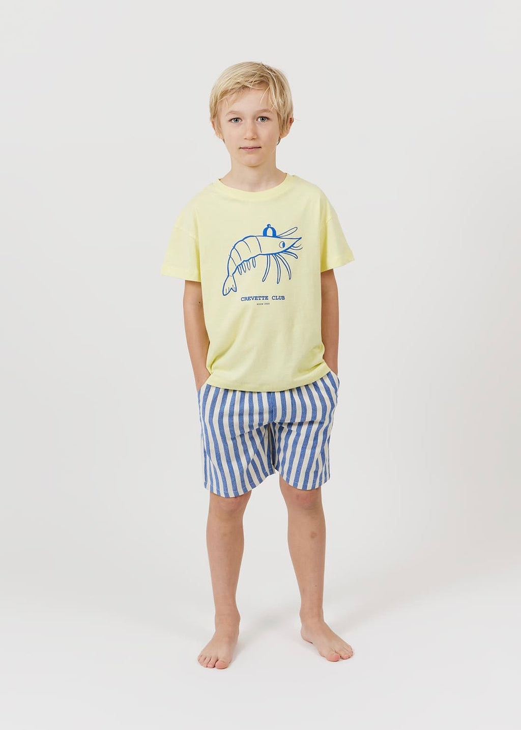 Francelin Bermuda Stripes Transat — COBALT