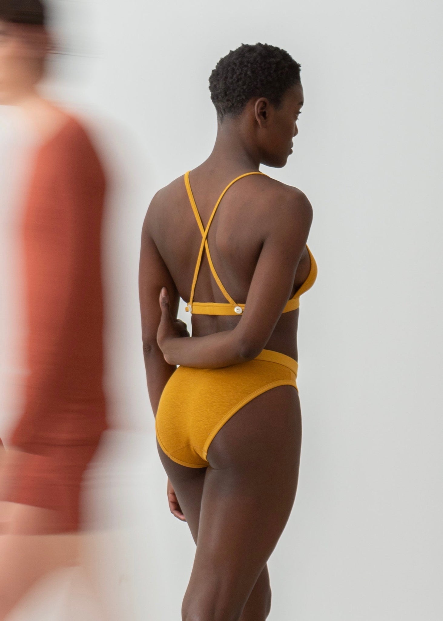 Bikini Briefs Antelao — SAFFRON