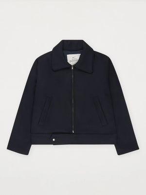 Sculpture Blouson — MIDNIGHT BLUE