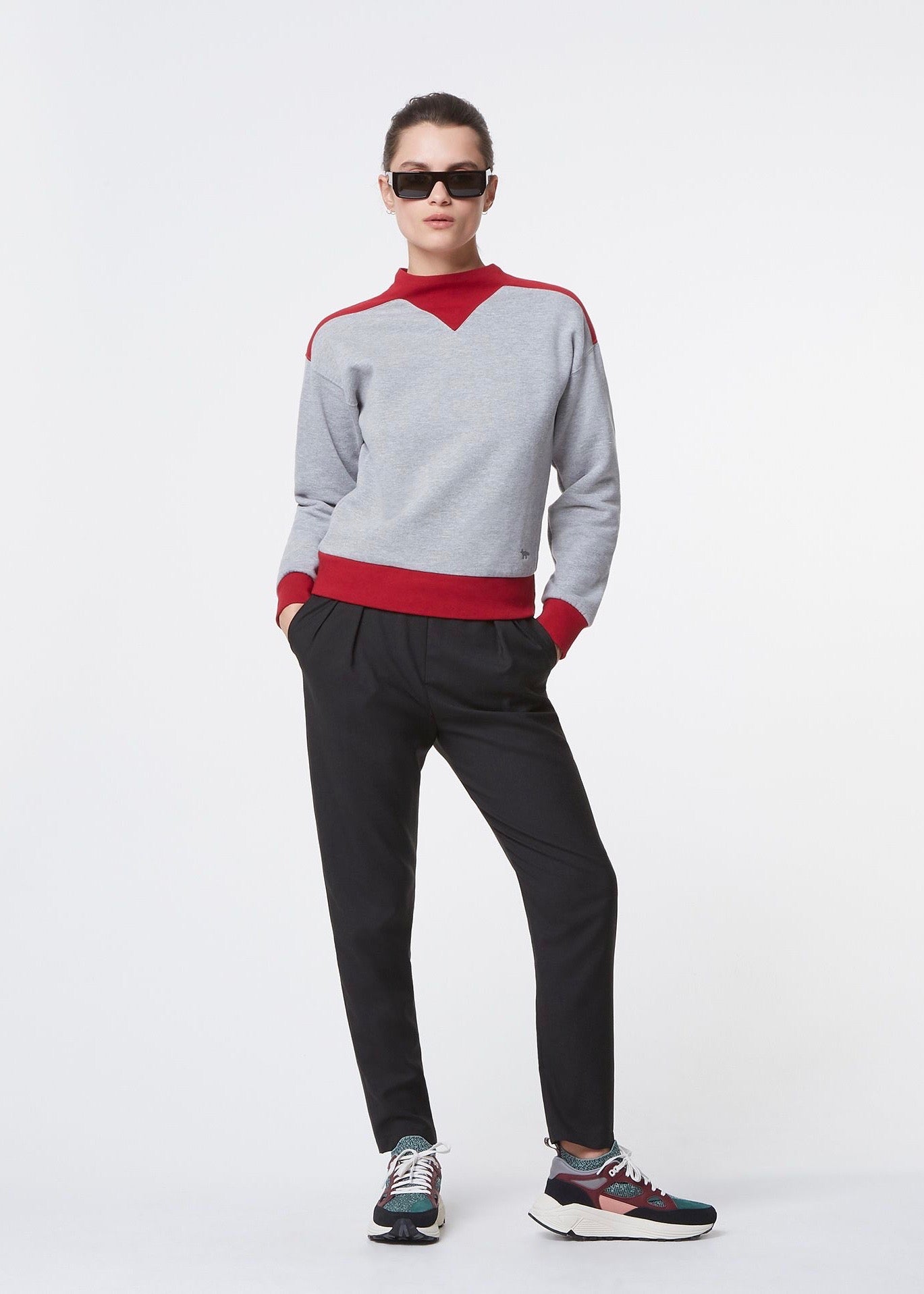 Virgin Wool Jena Pants — BLACK