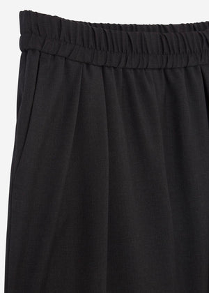 Virgin Wool Jena Pants — BLACK