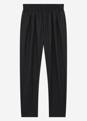 Virgin Wool Jena Pants — BLACK