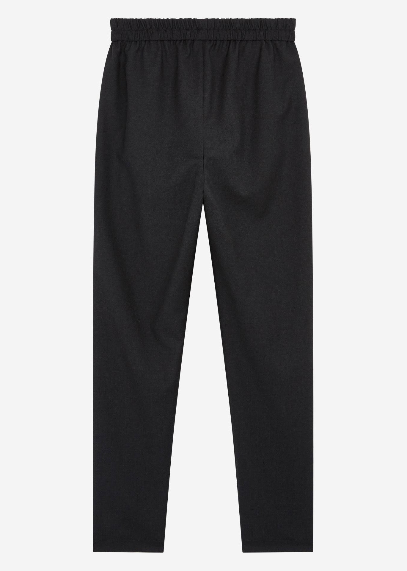 Virgin Wool Jena Pants — BLACK