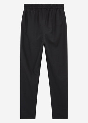 Virgin Wool Jena Pants — BLACK