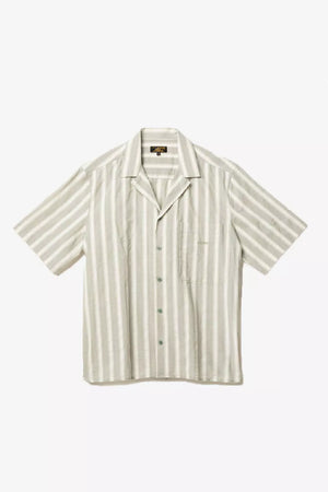 Campeche Stripes Shirt — GREEN
