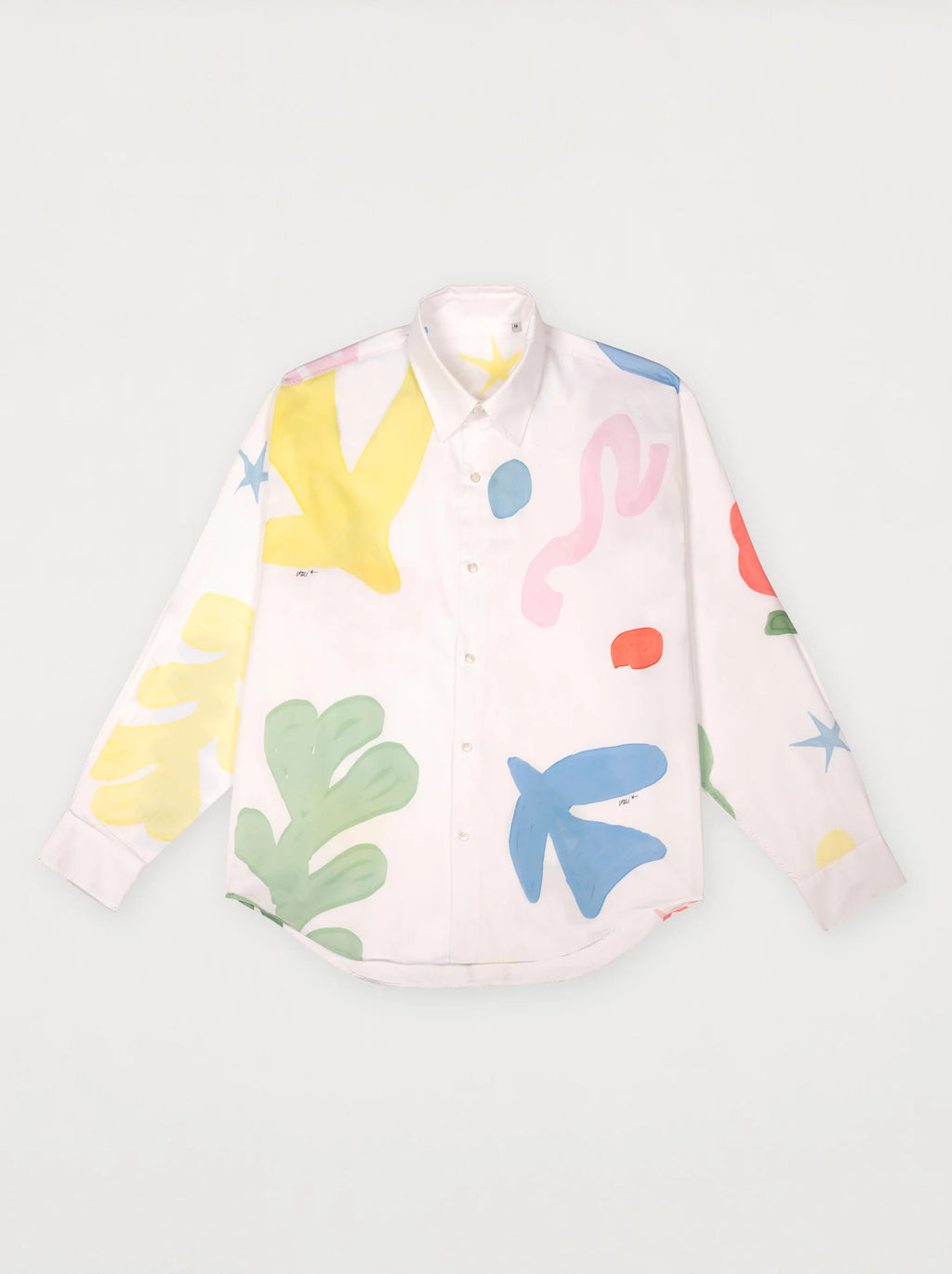 Watercolour Shirt — WHITE MULTI