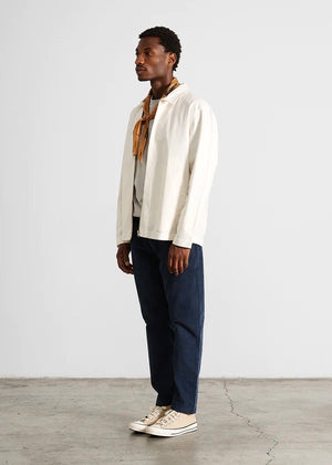 Embroidery Jacket — WHITE