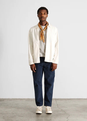 Embroidery Jacket — WHITE
