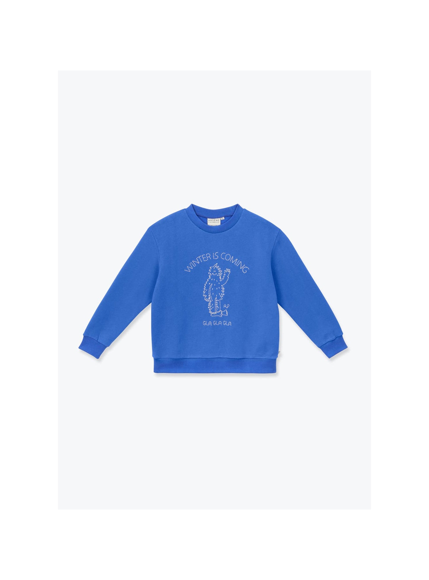 Greg Grizzly Sweatshirt Bio  — COBALT