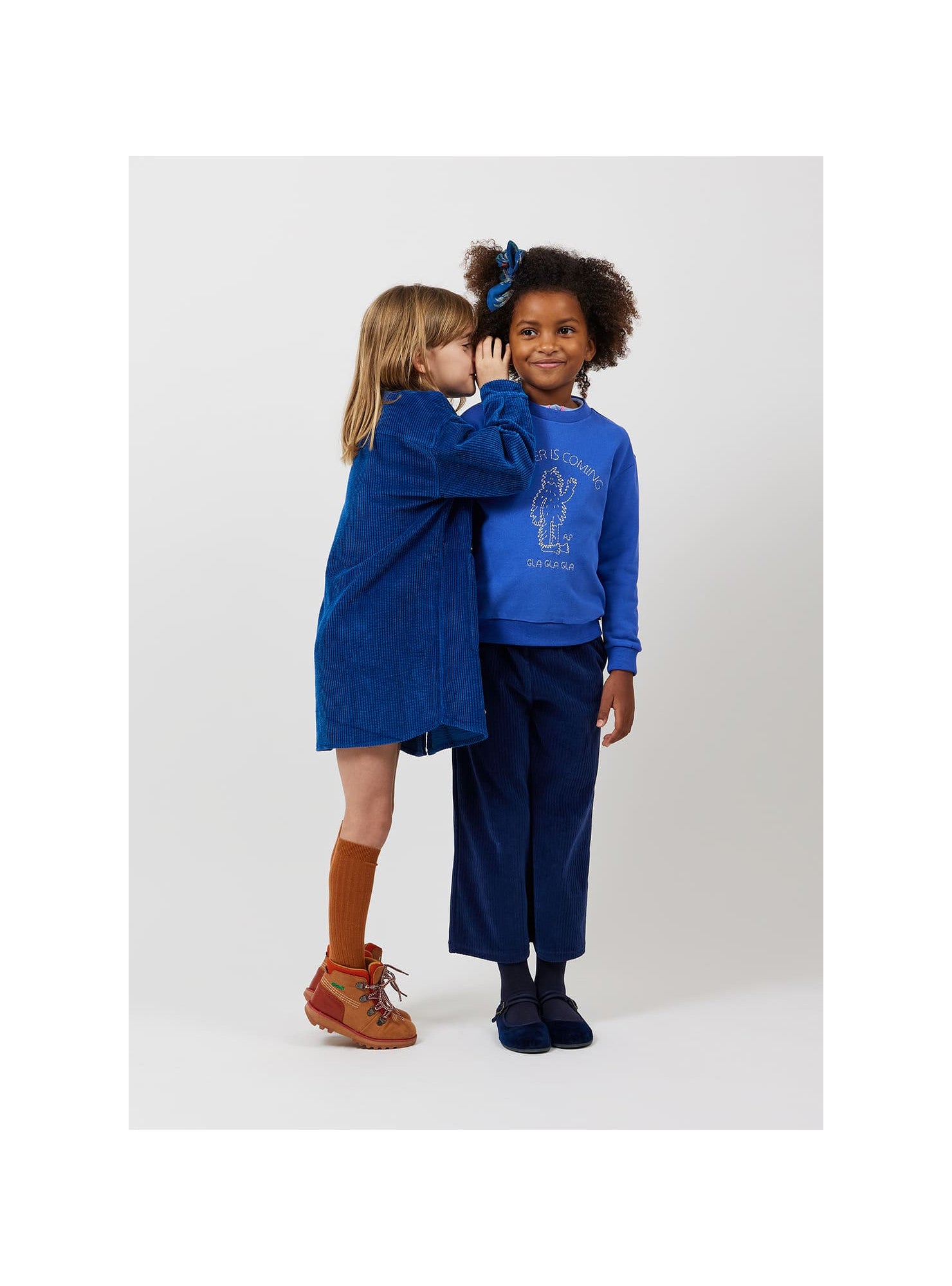 Greg Grizzly Sweatshirt Bio  — COBALT