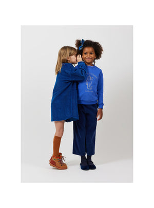 Greg Grizzly Sweatshirt Bio  — COBALT