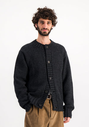 Hector Cardigan Dark Grey