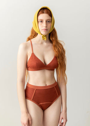 High Briefs Cinto — RUST