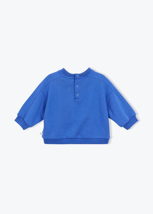 Fabricio Hola Baby Sweatshirt — COBALT